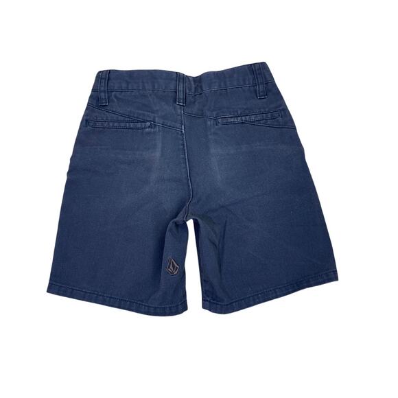 Volcom Adjustable Waistband Blue Denim Shorts Size Youth 3T - Picture 2 of 3